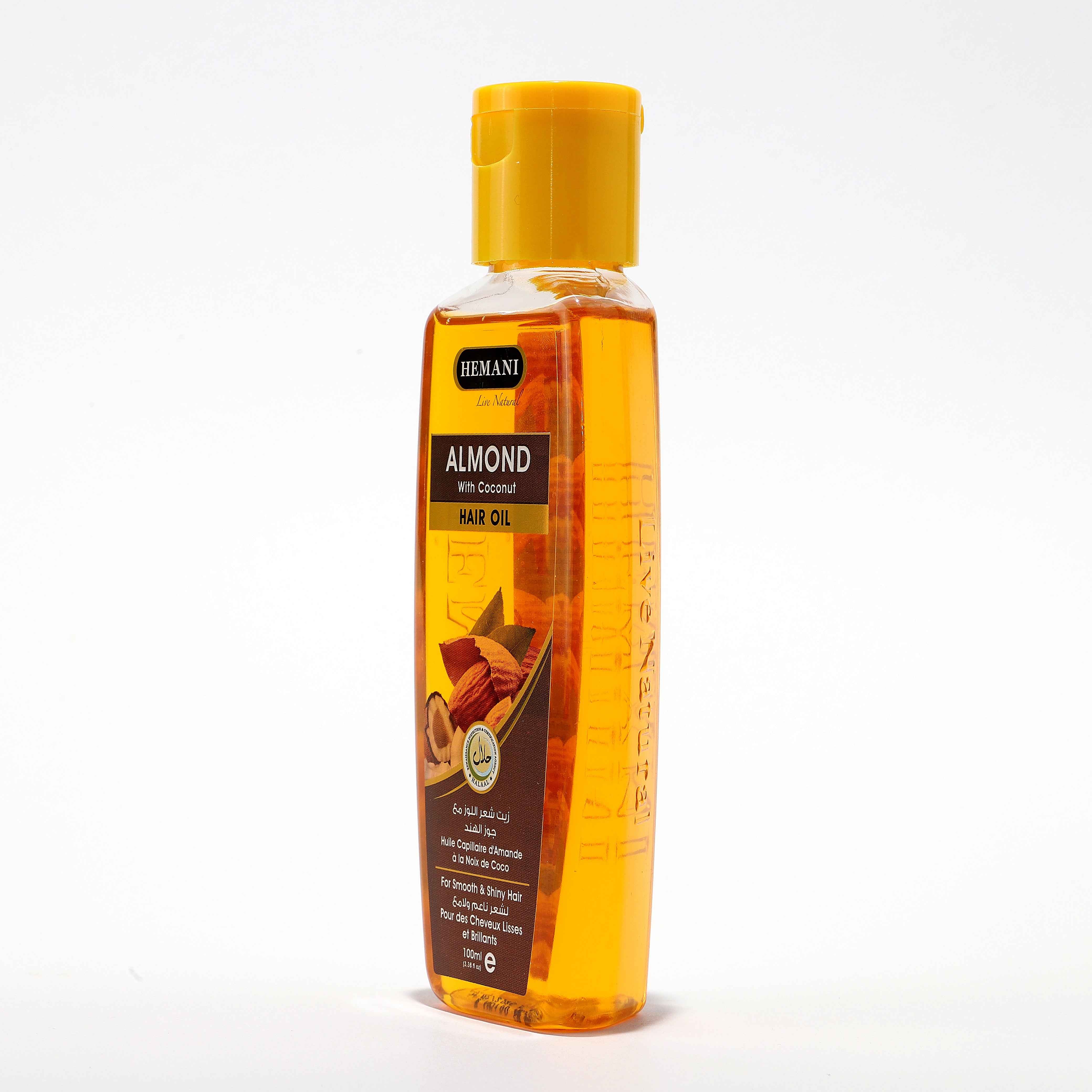 Almond Herbal Hair Oil 100ml - Image 3