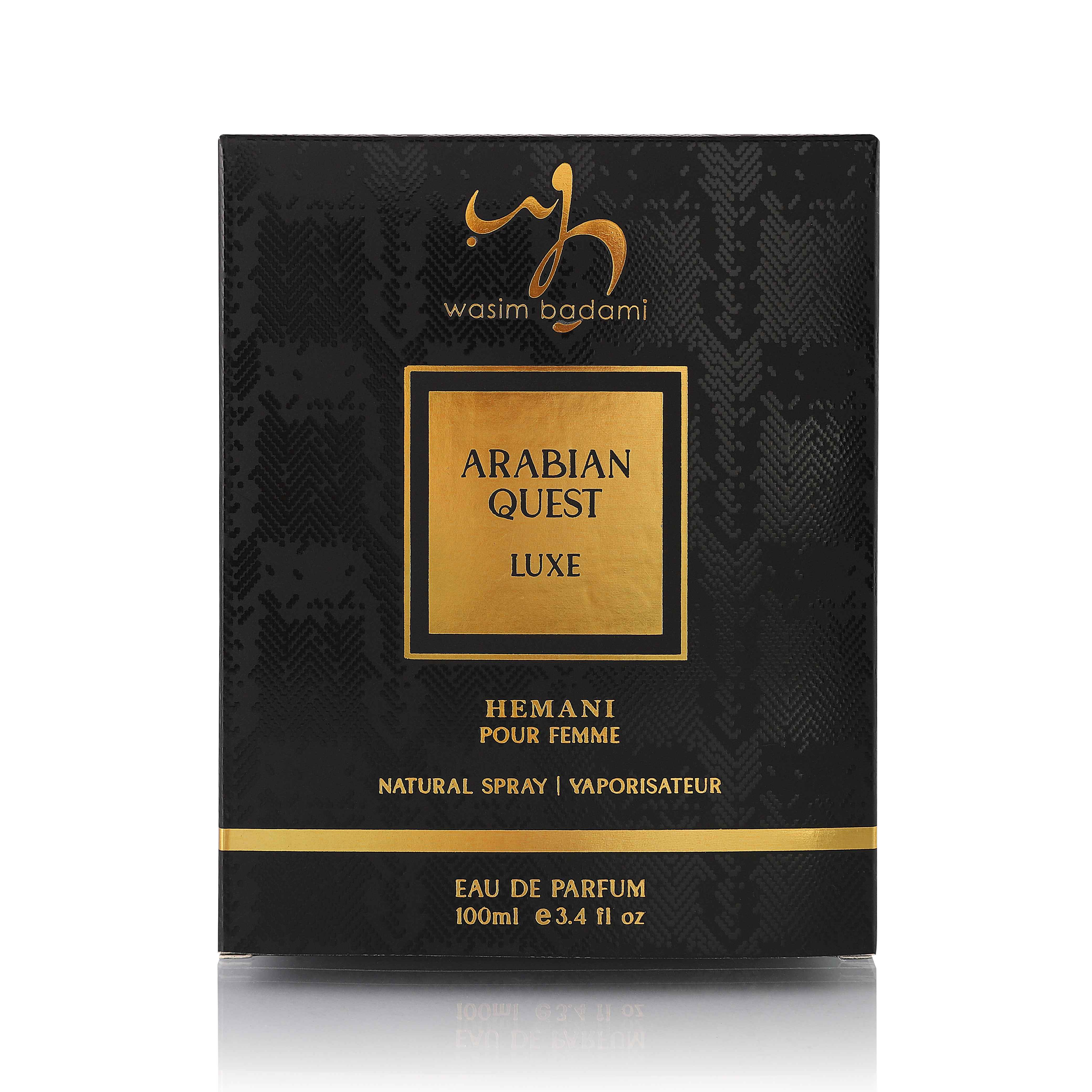 Arabian Quest Luxe Perfume 100ml - Image 3