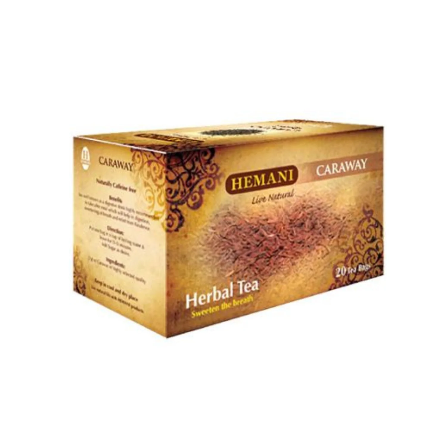 Caraway Herbal Tea - 20 Tea Bags