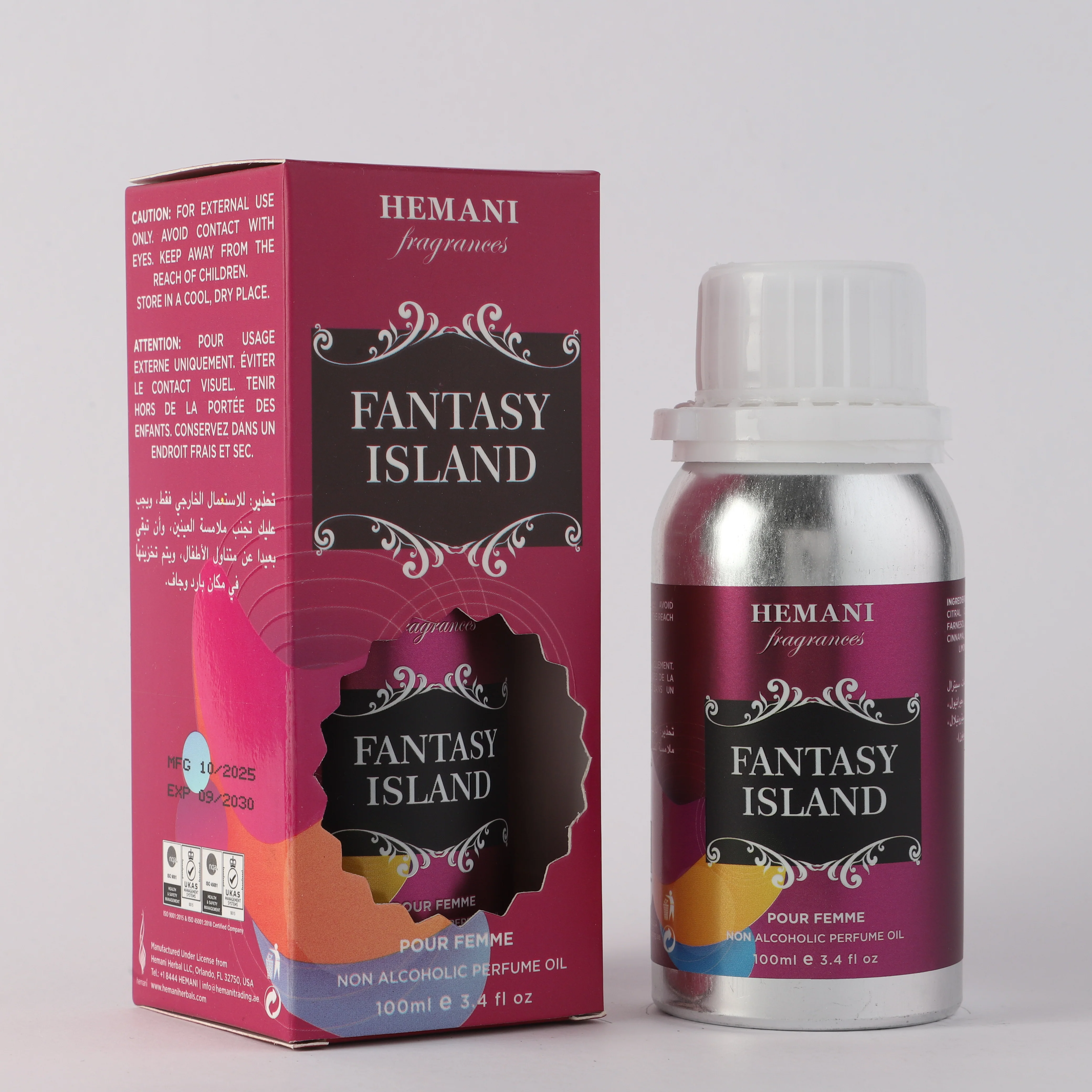 Fantasy Island Concentrated Perfume Oil – 100ml