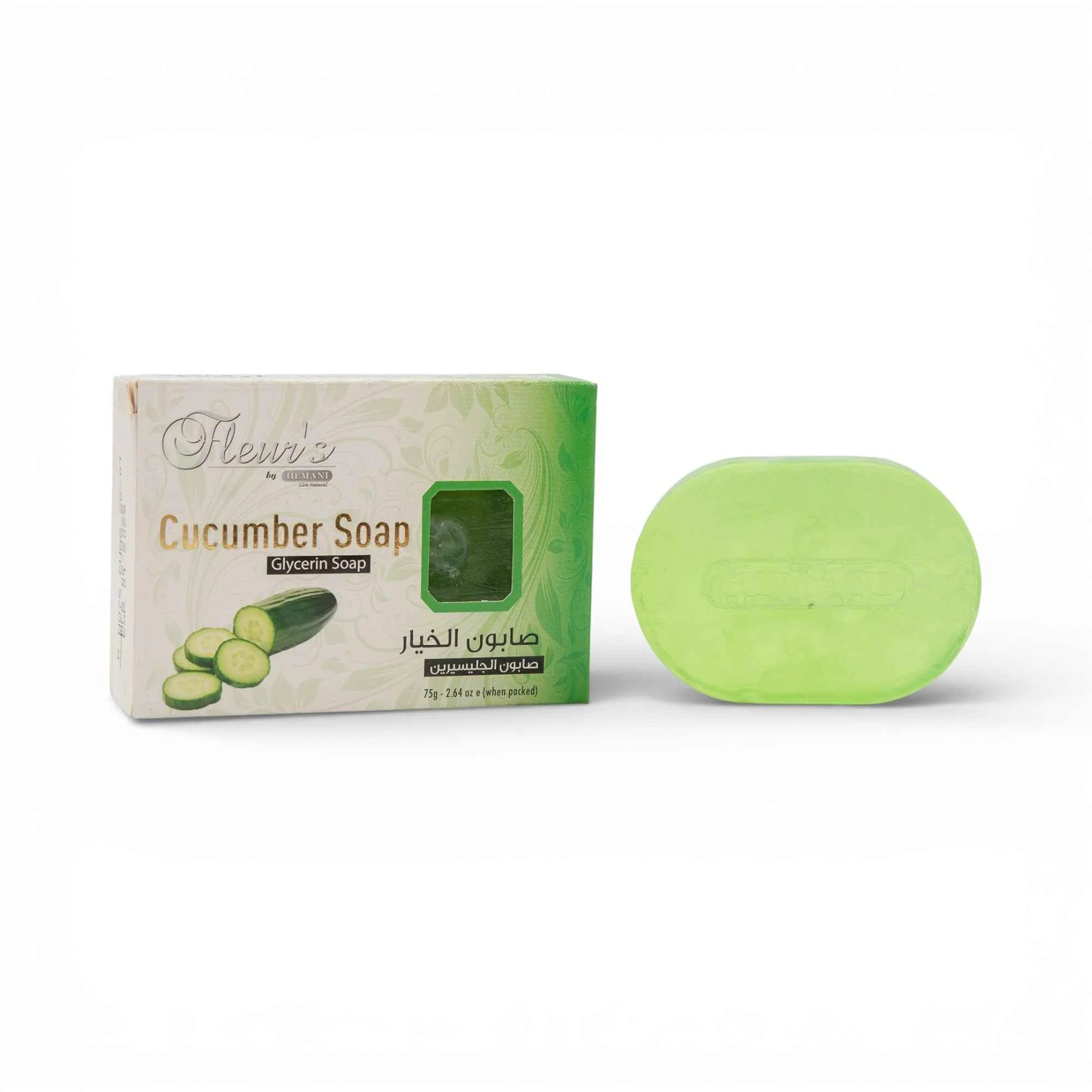 Fleurs Transparent Soap - Cucumber 75g