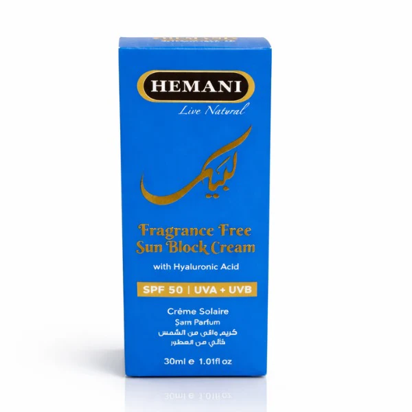 Labbaik Fragrance Free Sun Block Cream 30Ml (SPF 50) - Image 3
