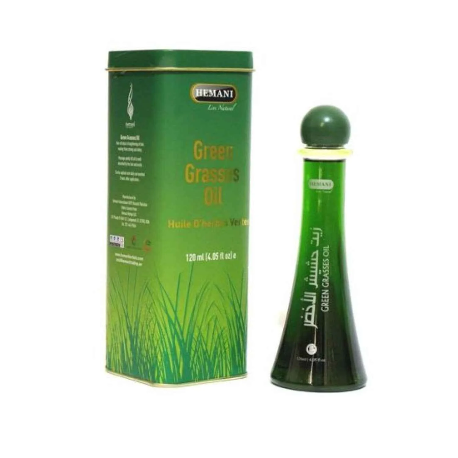 Green Grass Herbal Hair Oil 120ml