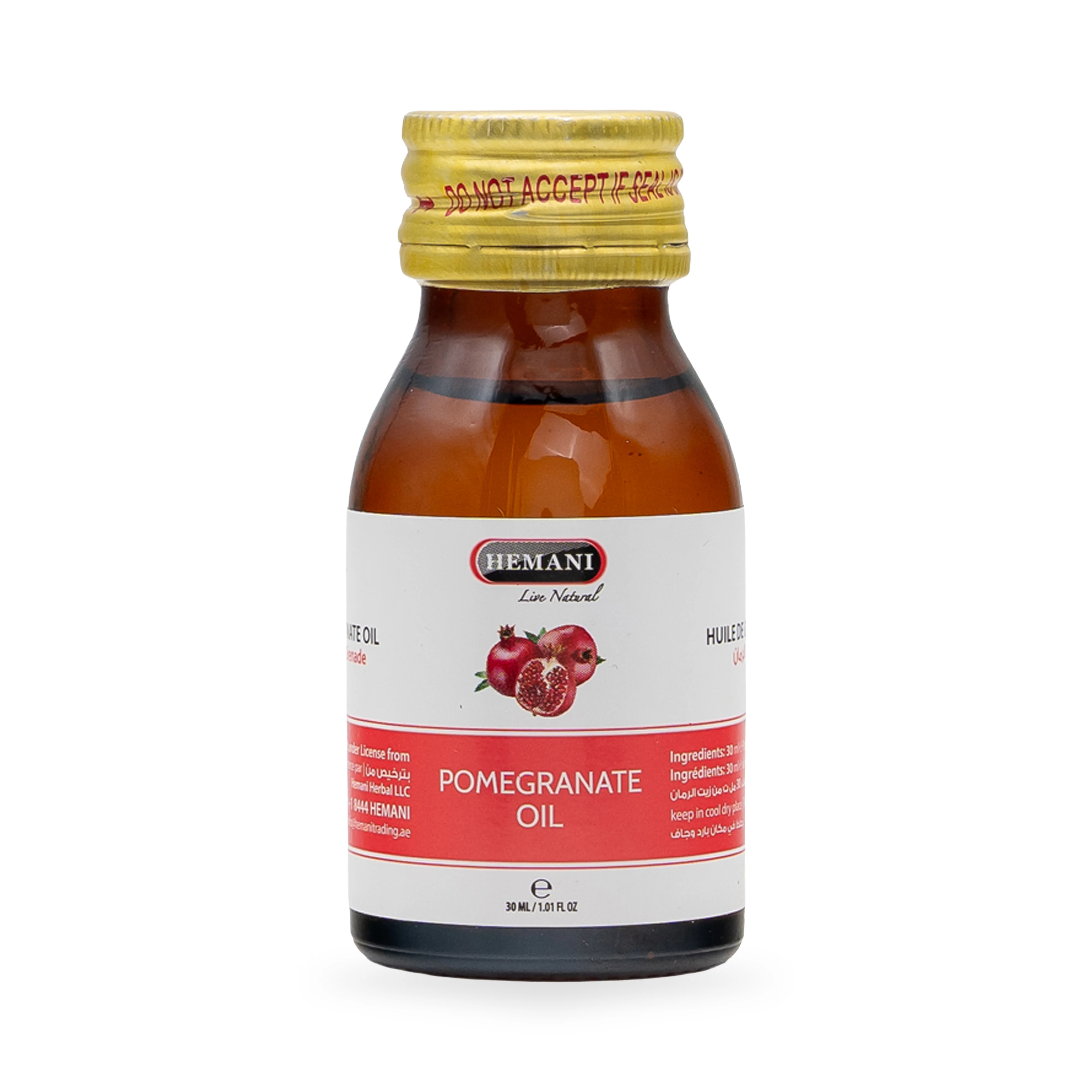 Herbal Oil 30ml - Pomegranate - Image 3