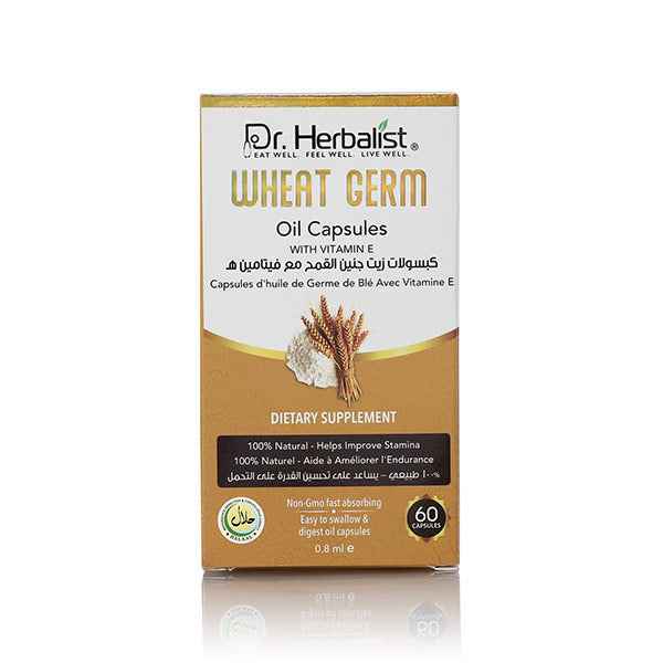 Herbal Oil Capsule - Wheat Germ with Vitamin E - Image 2