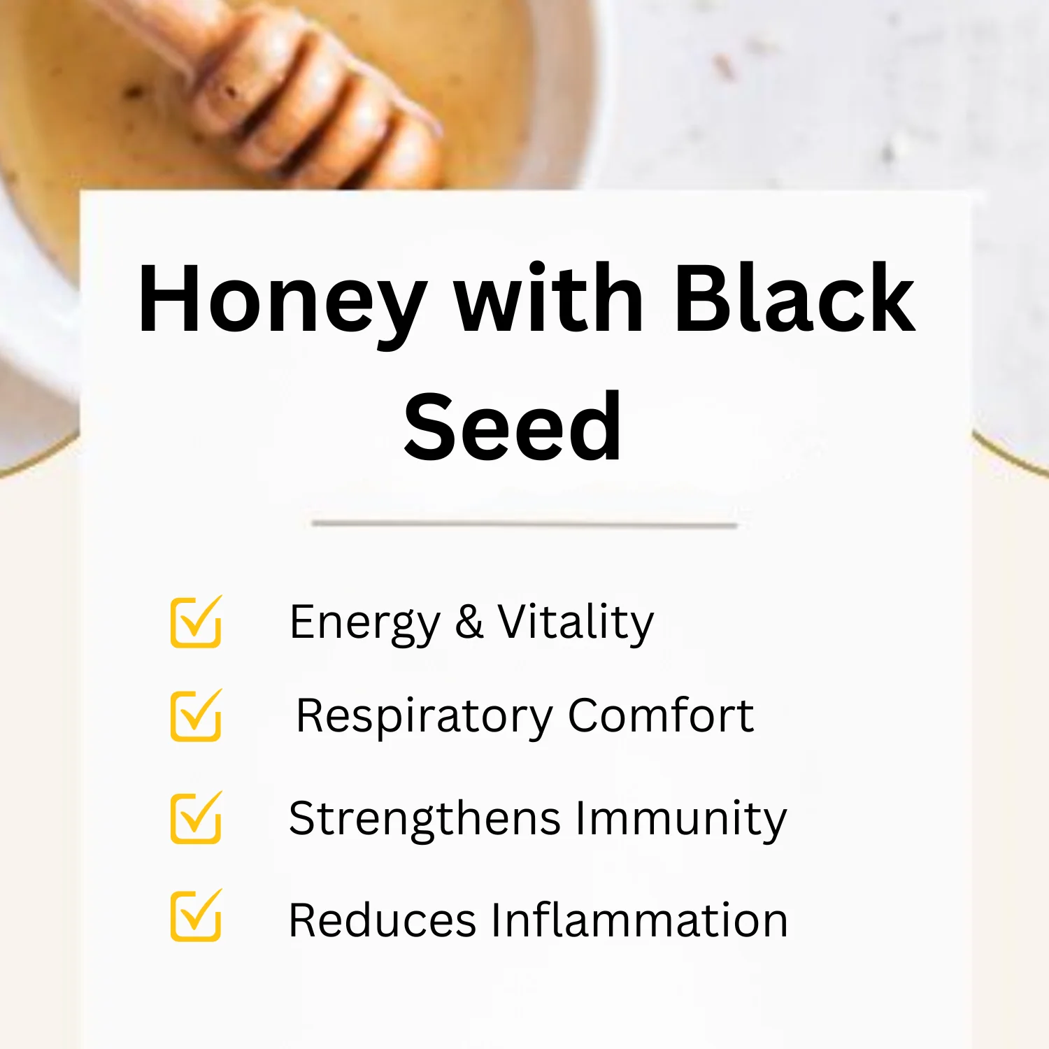 Honey with Black Seed - 250gm - Image 3