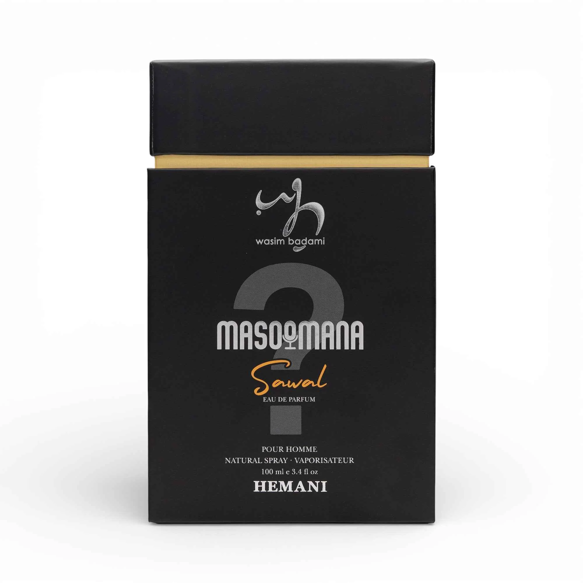 Masoomana Sawal Perfume for Men 100ml - Image 3