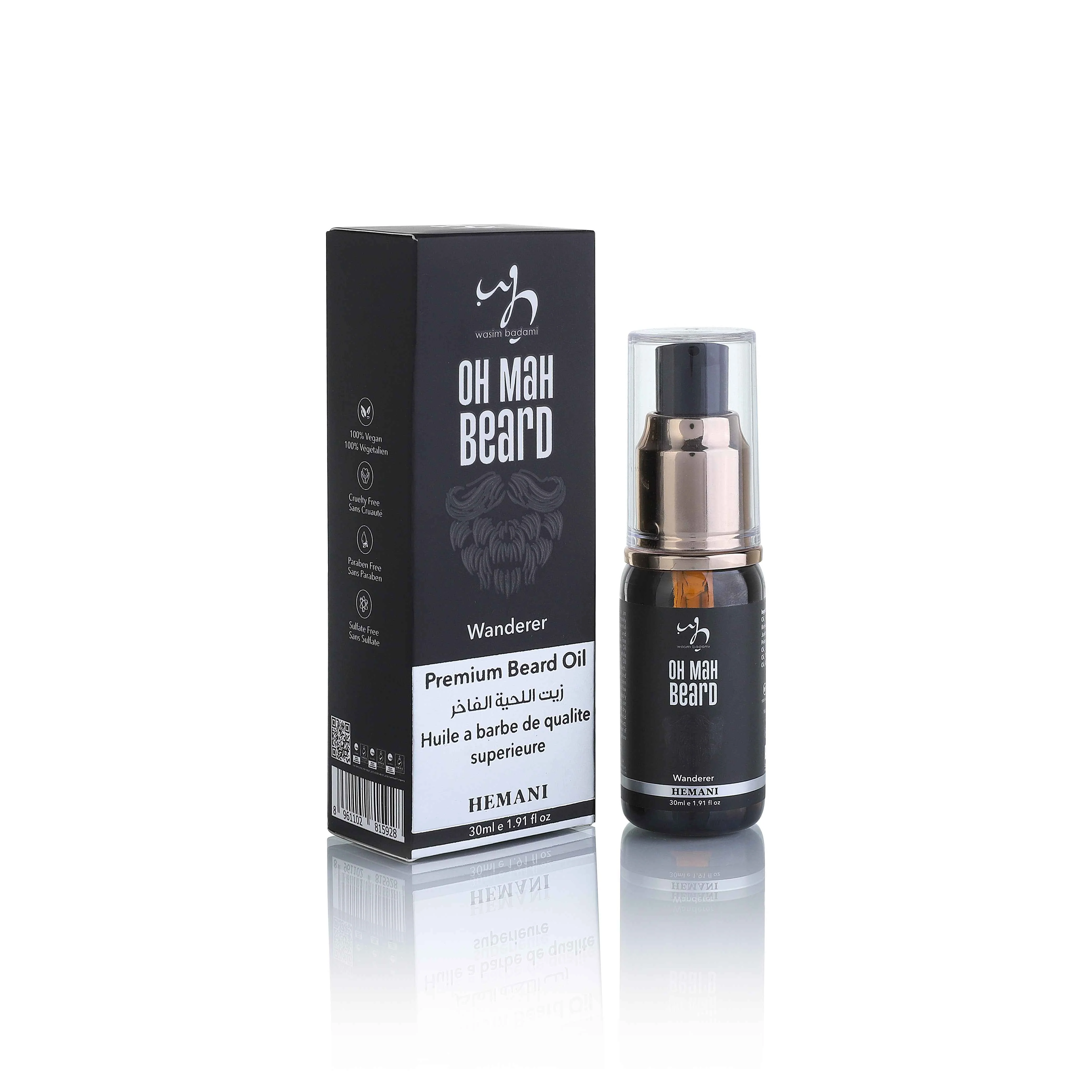 Oh Mah Beard - Premium Beard Oil (Wanderer) 30ml