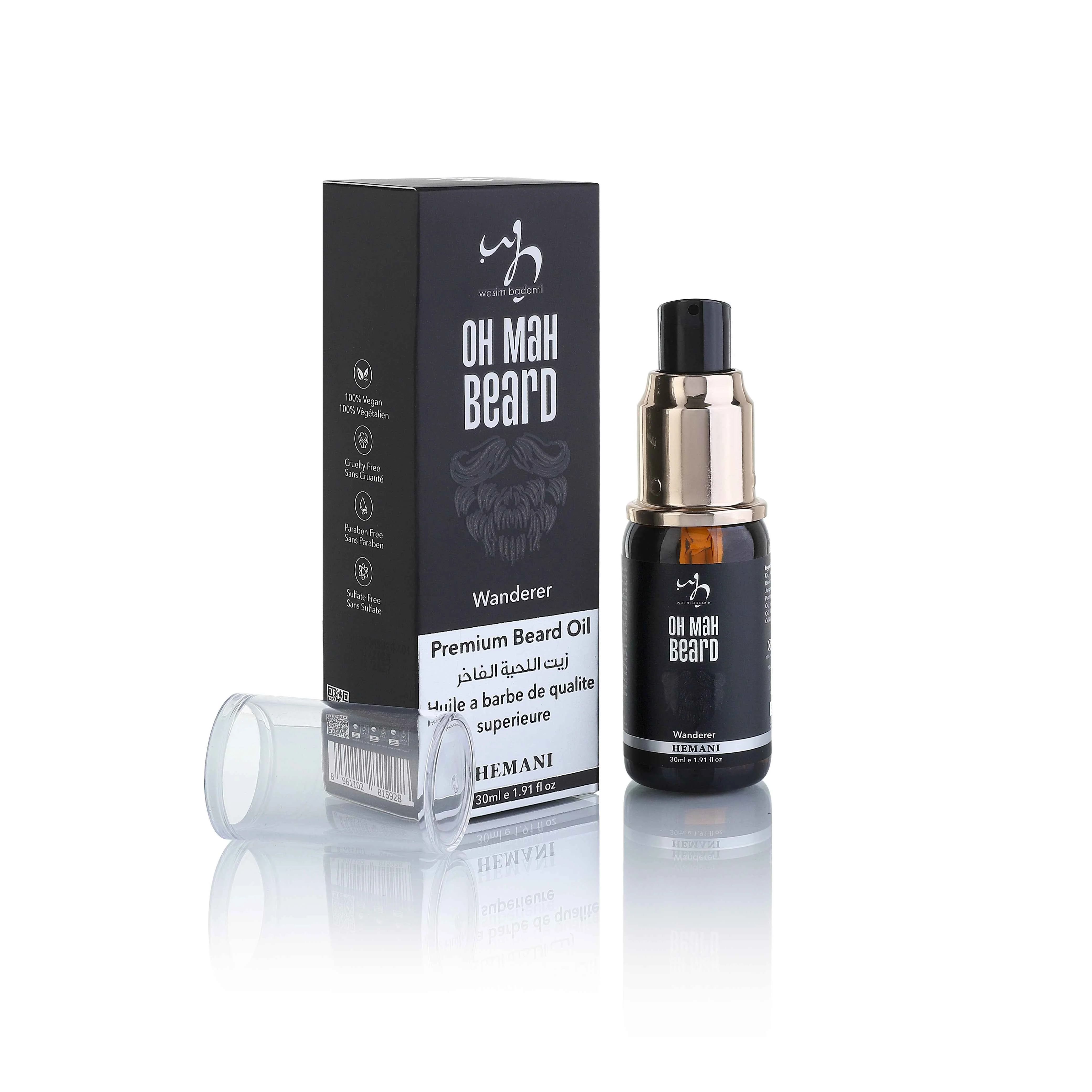Oh Mah Beard - Premium Beard Oil (Wanderer) 30ml - Image 3
