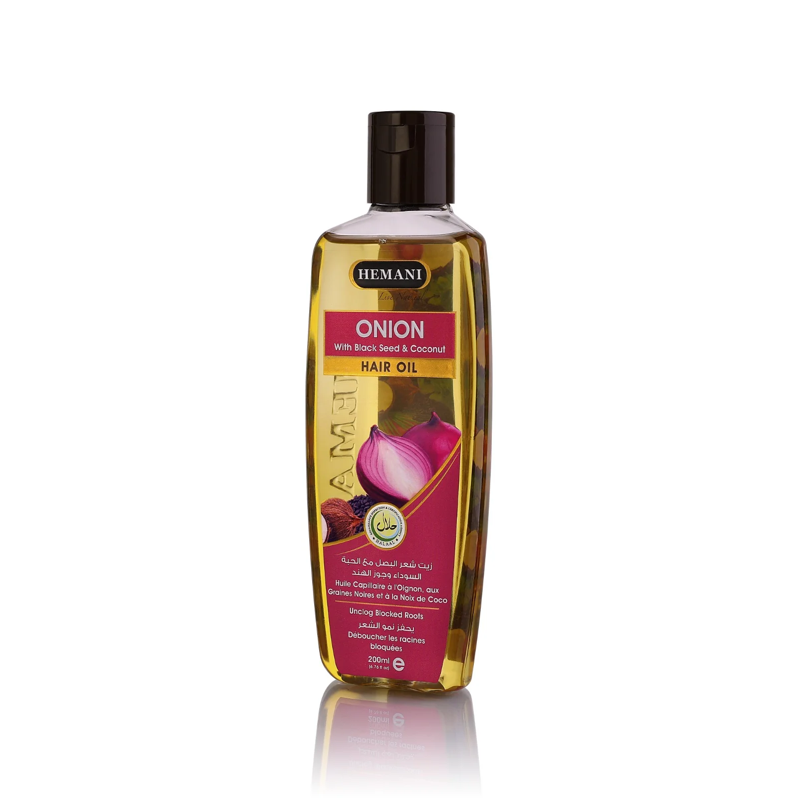Onion Hair Oil 200ml - Image 3